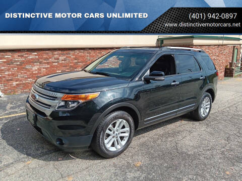 2013 Ford Explorer for sale at DISTINCTIVE MOTOR CARS UNLIMITED in Johnston RI