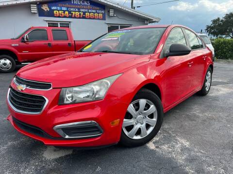 2016 Chevrolet Cruze Limited for sale at Auto Loans and Credit in Hollywood FL