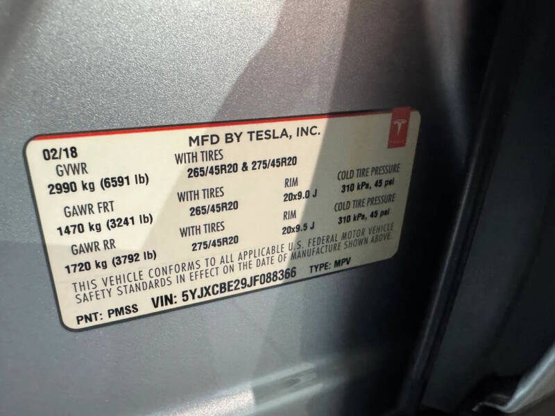 2018 Tesla Model X