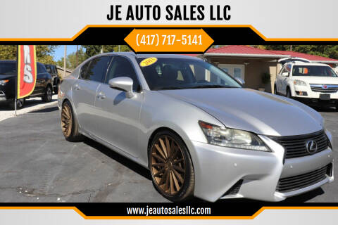 2013 Lexus GS 350 for sale at JE AUTO SALES LLC in Webb City MO
