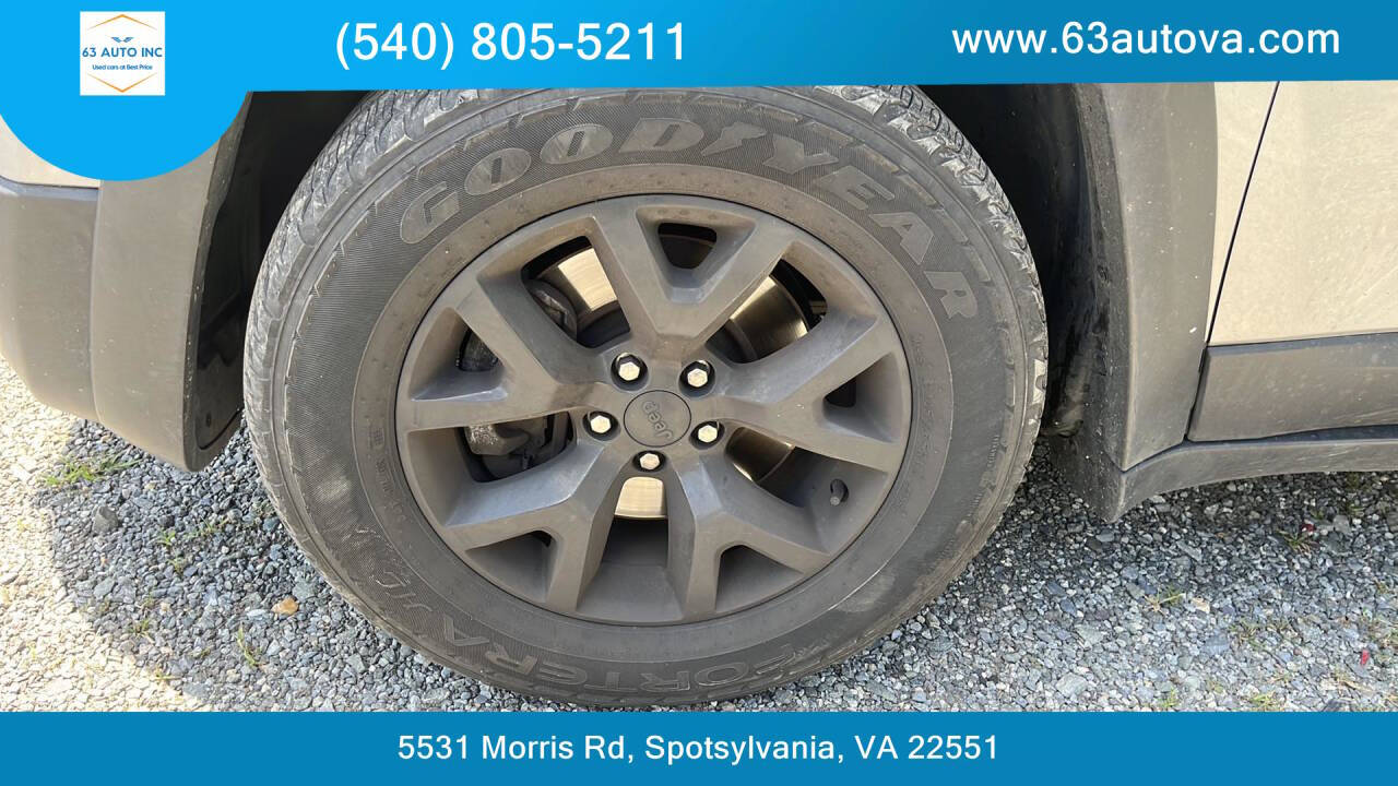 2015 Jeep Cherokee for sale at 63 Auto Inc in Spotsylvania, VA