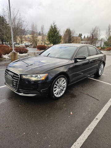 2014 Audi A6 for sale at RICKIES AUTO, LLC. in Portland OR