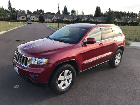 2012 Jeep Grand Cherokee for sale at Premier Auto LLC in Vancouver WA