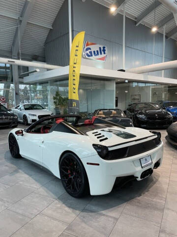 2015 Ferrari 458 Spider for sale at Motorcars Washington in Chantilly VA