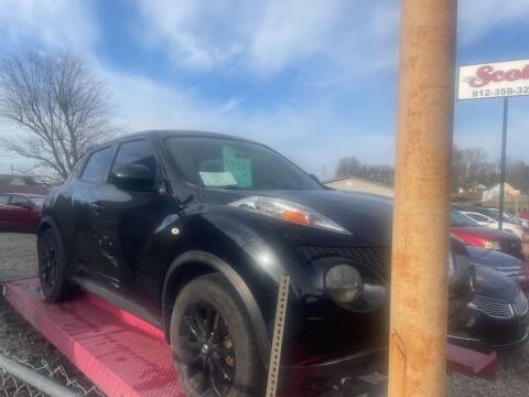 2014 Nissan JUKE for sale at Scott Sales & Service LLC in Brownstown IN