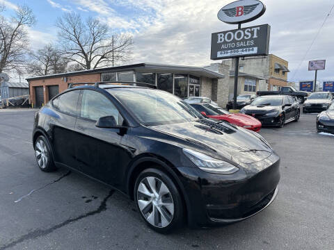 2020 Tesla Model Y for sale at BOOST AUTO SALES in Saint Louis MO