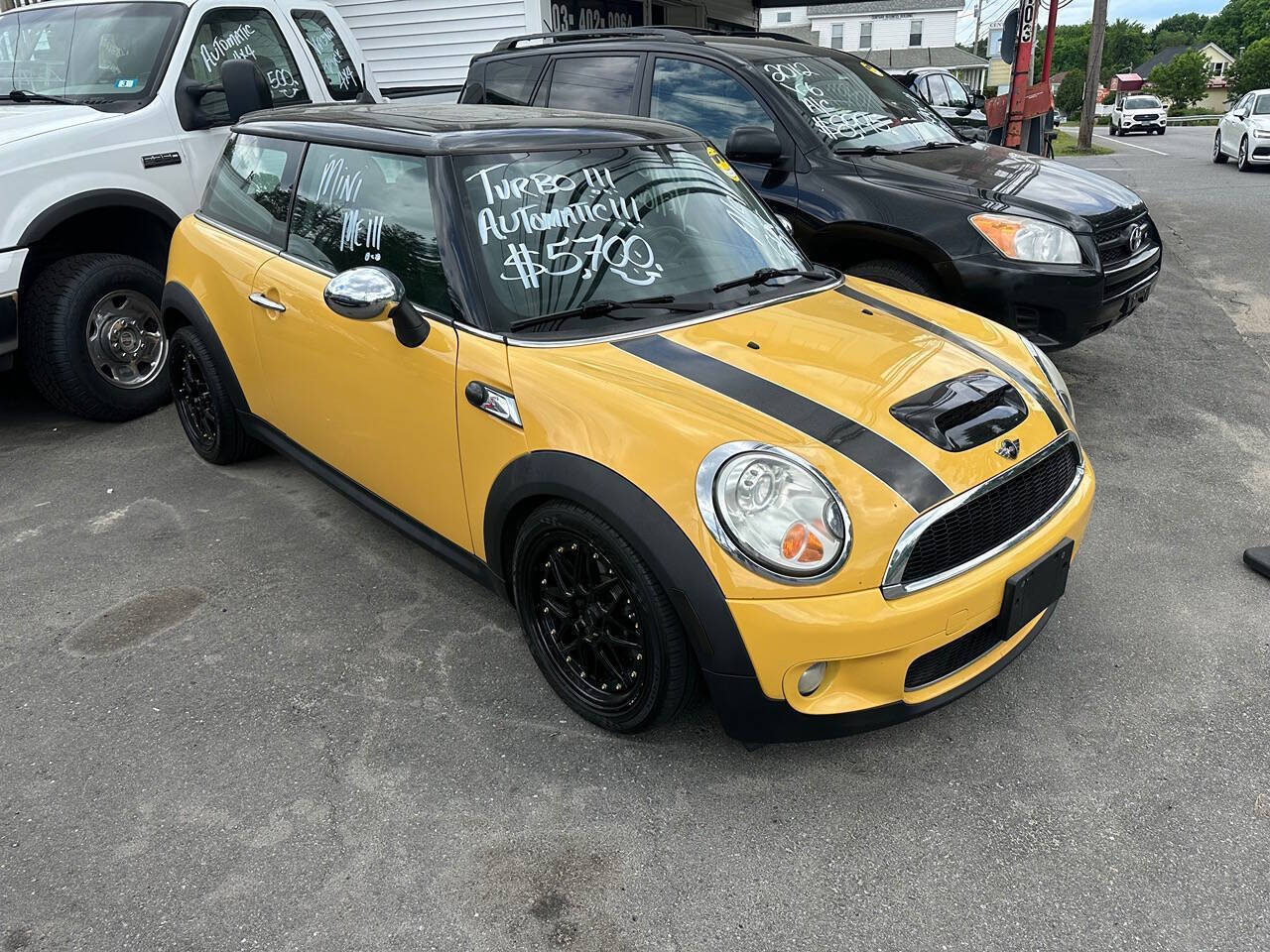 Yellow 2007 MINI Cooper S S 2dr Hatchback 2