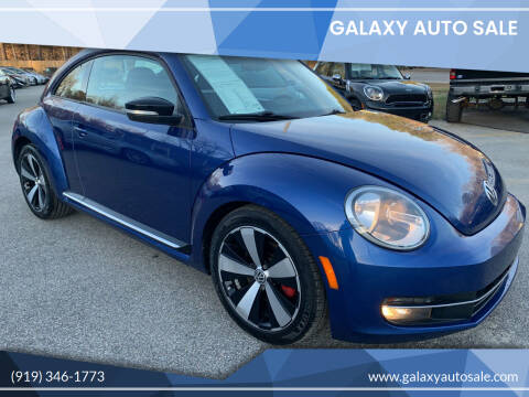 2012 Volkswagen Beetle for sale at Galaxy Auto Sale in Fuquay Varina NC