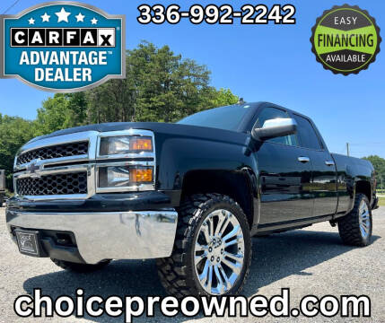 2015 Chevrolet Silverado 1500 for sale at CHOICE PRE OWNED AUTO LLC in Kernersville NC