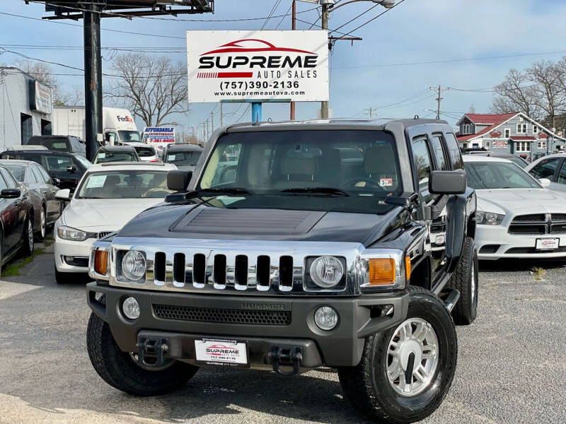 2006 HUMMER H3 for sale at Supreme Auto Sales in Chesapeake VA