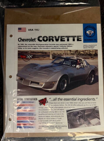 1982 Chevrolet Corvette Collector Edition