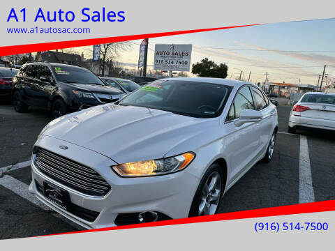 2016 Ford Fusion for sale at A1 Auto Sales in Sacramento CA