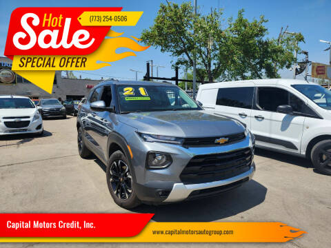 2021 Chevrolet TrailBlazer for sale at Capital Motors Credit, Inc. in Chicago IL