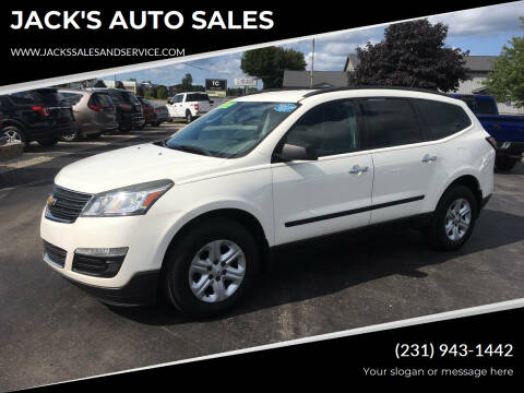 2015 Chevrolet Traverse for sale at JACK'S AUTO SALES in Traverse City MI