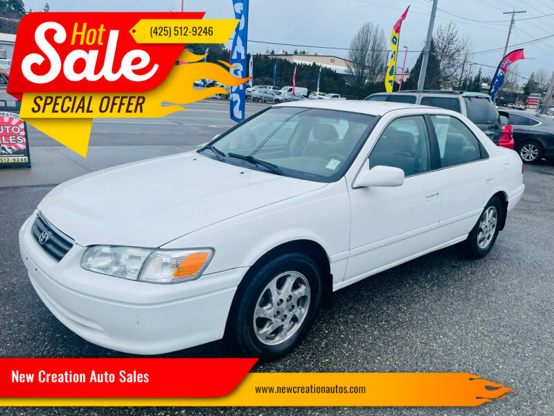 2000 Toyota Camry for sale at New Creation Auto Sales in Everett WA