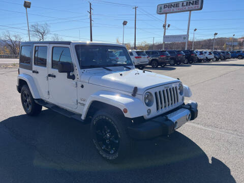 2016 Jeep Wrangler Unlimited for sale at Pine Line Auto in Olyphant PA