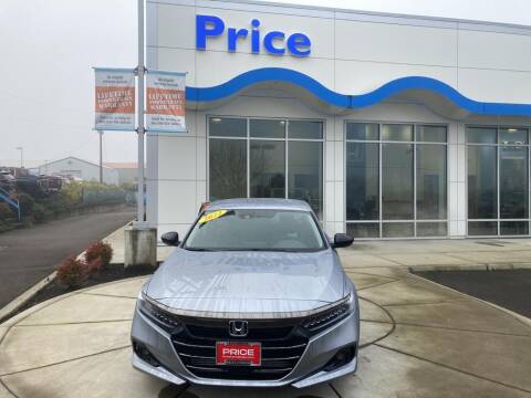 2022 Honda Accord for sale at Price Honda in McMinnville in Mcminnville OR