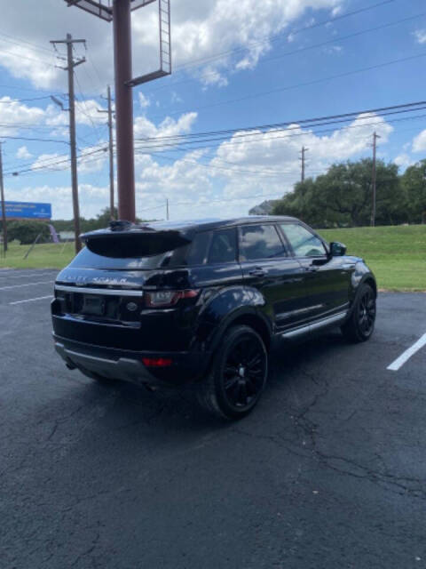 2018 Land Rover Range Rover Evoque for sale at AUSTIN PREMIER AUTO in Austin, TX