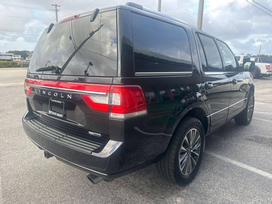 2015 Lincoln Navigator for sale at Tropical Auto Sales in North Palm Beach, FL