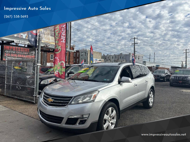 2016 Chevrolet Traverse for sale at Impressive Auto Sales in Philadelphia PA