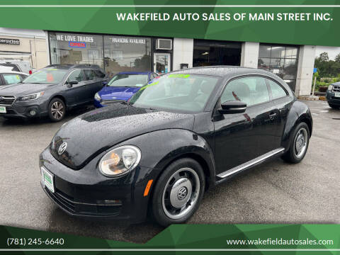 2016 Volkswagen Beetle for sale at Wakefield Auto Sales of Main Street Inc. in Wakefield MA