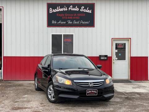 2012 Honda Accord for sale at BROTHERS AUTO SALES in Eagle Grove IA
