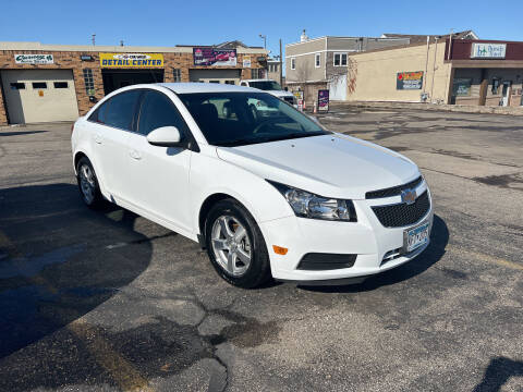 2013 Chevrolet Cruze for sale at Carney Auto Sales in Austin MN