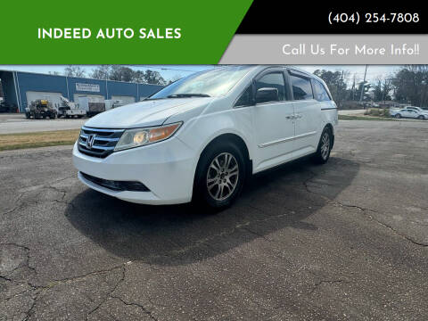 2012 Honda Odyssey for sale at Indeed Auto Sales in Lawrenceville GA