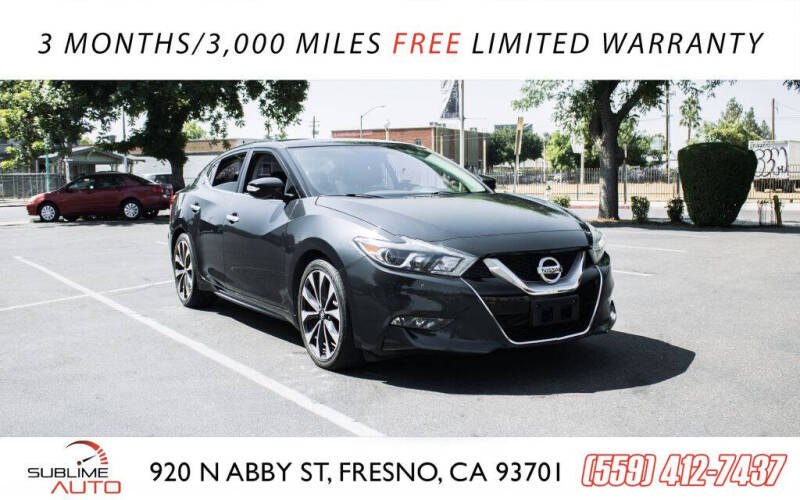 2016 Nissan Maxima 3.5 S