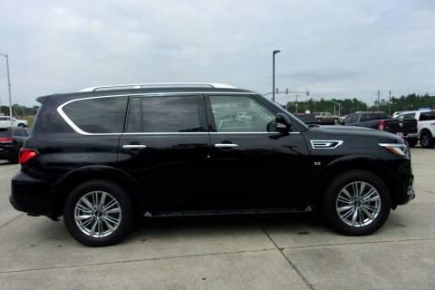2018 Infiniti QX80 for sale at Strahan Auto Sales Petal in Petal MS