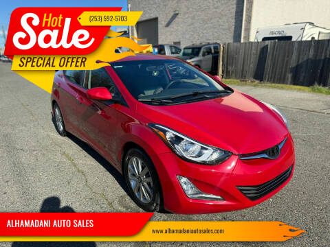 2014 Hyundai Elantra for sale at ALHAMADANI AUTO SALES in Tacoma WA