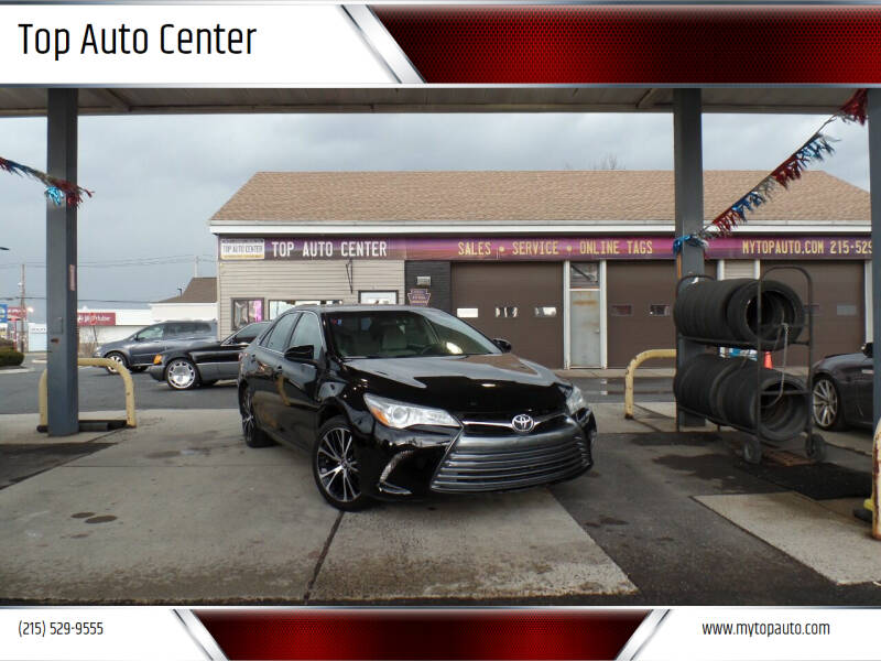 2017 Toyota Camry for sale at Top Auto Center in Quakertown PA