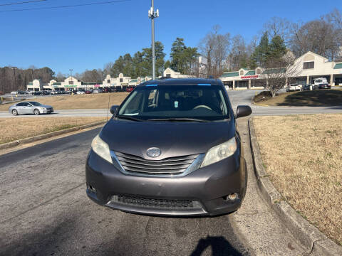 2013 Toyota Sienna for sale at BRAVA AUTO BROKERS LLC in Clarkston GA