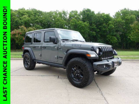 2021 Jeep Wrangler Unlimited for sale at HOPPER MOTORPLEX in Irving TX