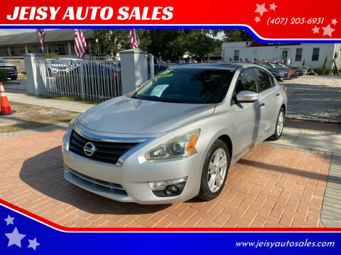 2015 Nissan Altima for sale at JEISY AUTO SALES in Orlando FL