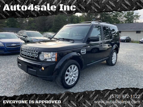 2013 Land Rover LR4 for sale at Auto4sale Inc in Mount Pocono PA