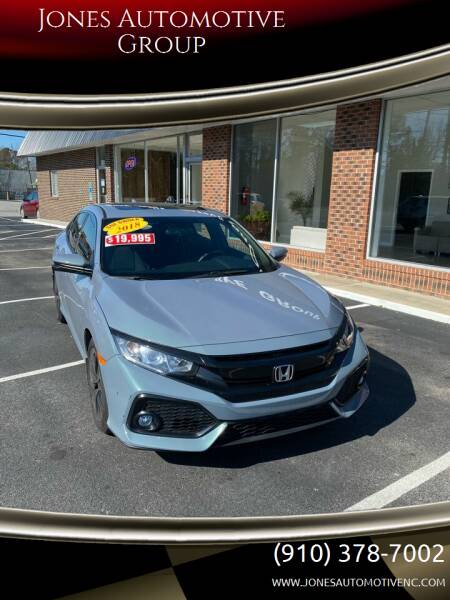 2018 Honda Civic for sale at Jones Automotive Group in Jacksonville NC