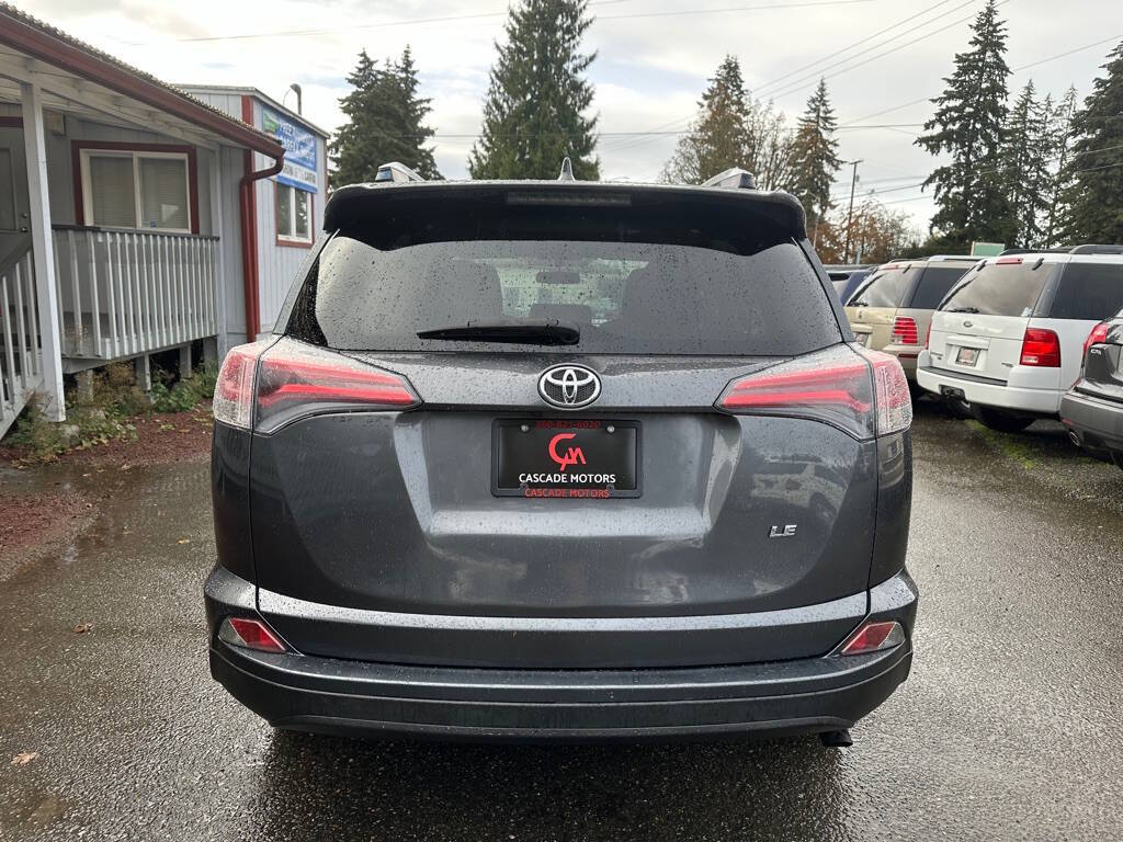 2016 Toyota RAV4 for sale at Cascade Motors in Olympia, WA