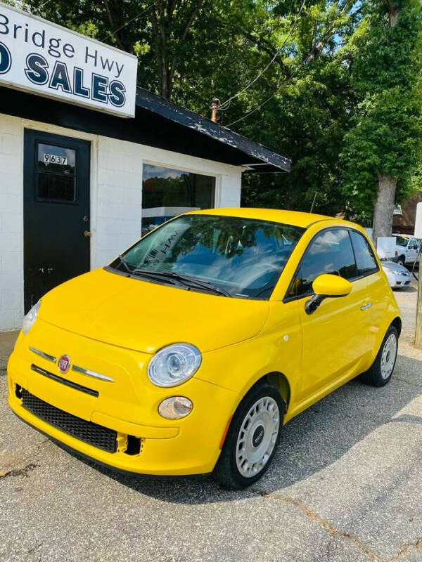 2015 FIAT 500 for sale at Knox Bridge Hwy Auto Sales in Canton GA