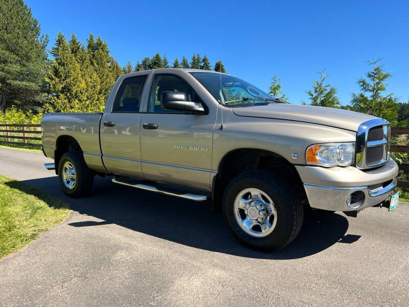 2005 Dodge Ram Pickup 2500 for sale at Catuna Motor Company in Damascus OR