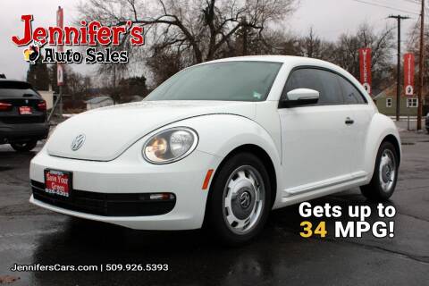2016 Volkswagen Beetle for sale at Jennifer's Auto Sales in Spokane Valley WA