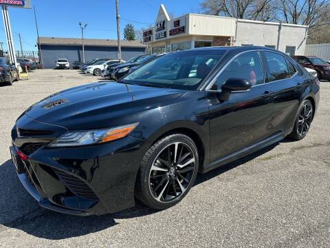 2018 Toyota Camry for sale at SKY AUTO SALES in Detroit MI