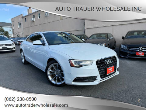 2014 Audi A5 for sale at Auto Trader Wholesale Inc in Saddle Brook NJ