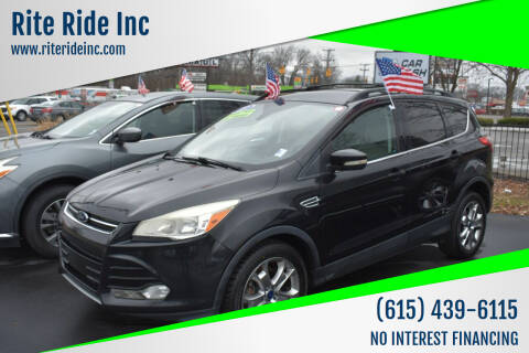 2013 Ford Escape for sale at Rite Ride Inc in Murfreesboro TN