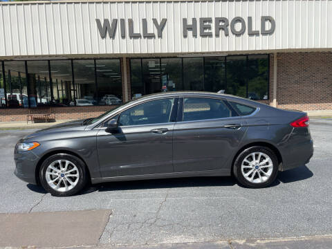 2019 Ford Fusion for sale at Willy Herold Automotive in Columbus GA
