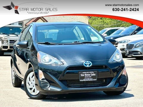 2016 Toyota Prius c for sale at Star Motor Sales in Downers Grove IL