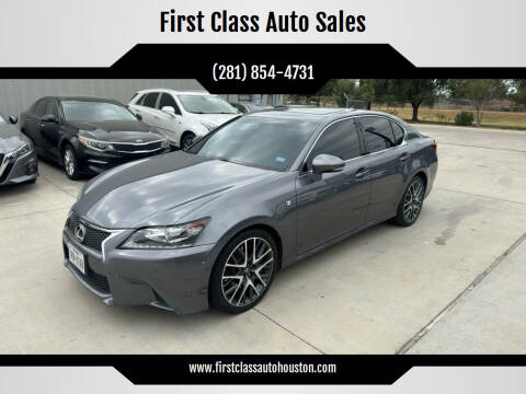 2014 Lexus GS 350 for sale at First Class Auto Sales in Sugar Land TX