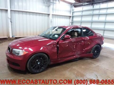 2012 BMW 1 Series for sale at East Coast Auto Source Inc. in Bedford VA
