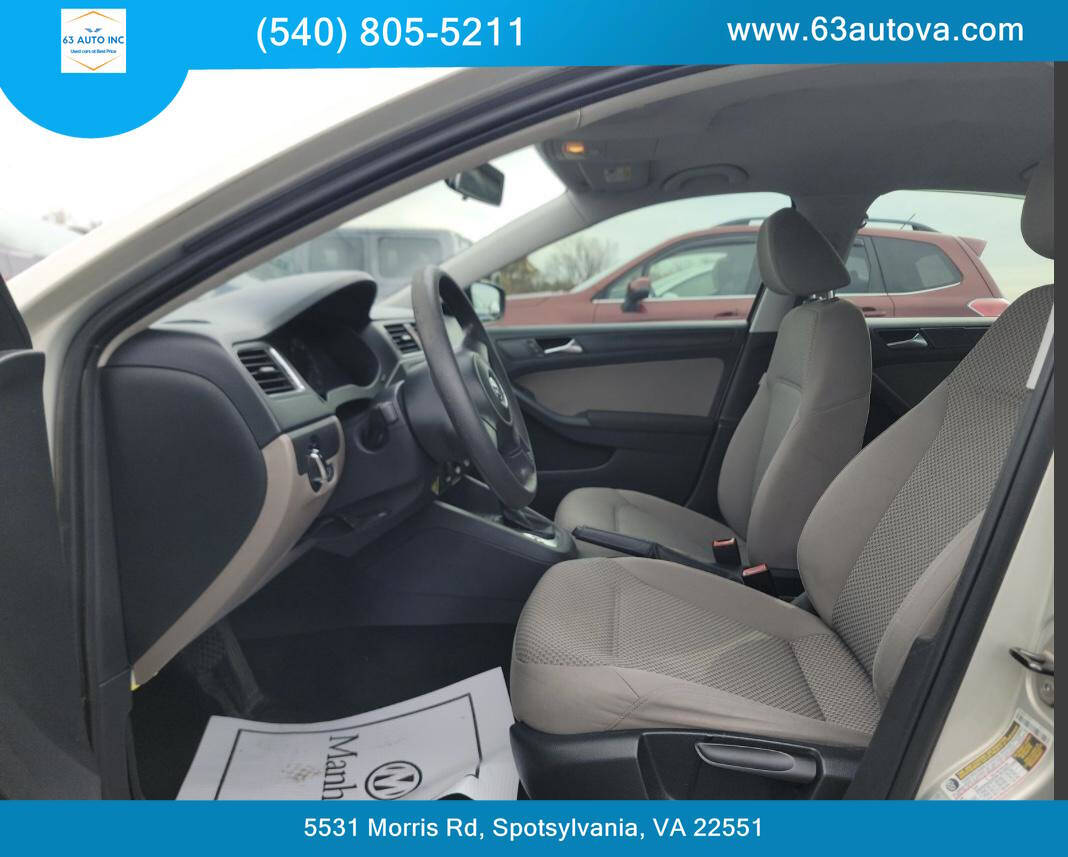 2011 Volkswagen Jetta for sale at 63 Auto Inc in Spotsylvania, VA