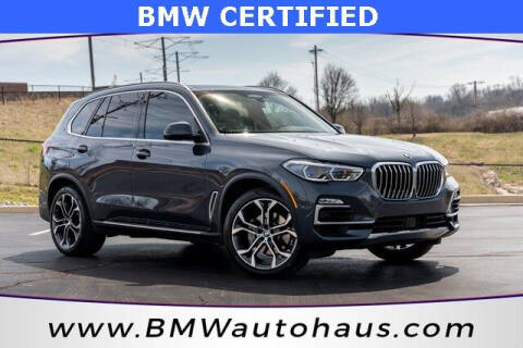 2021 BMW X5 for sale at Autohaus Group of St. Louis MO - 3015 South Hanley Road Lot in Saint Louis MO